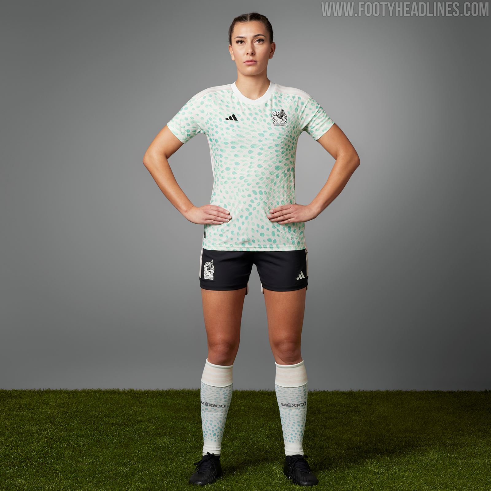 Mexico 20232024 Women's Away Kit Released Footy Headlines